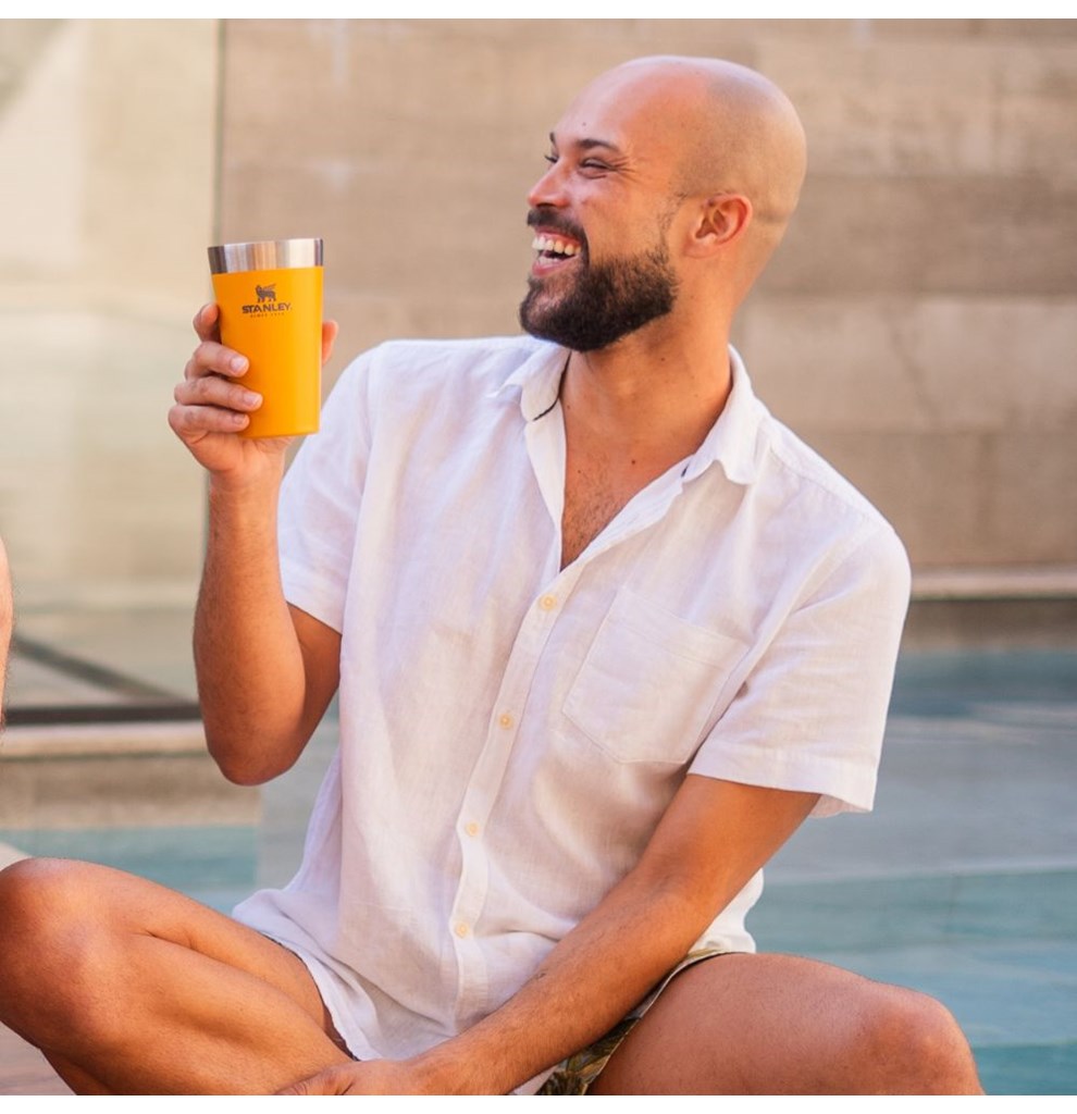 Copo Térmico de Cerveja Stanley Saffron | 473ML