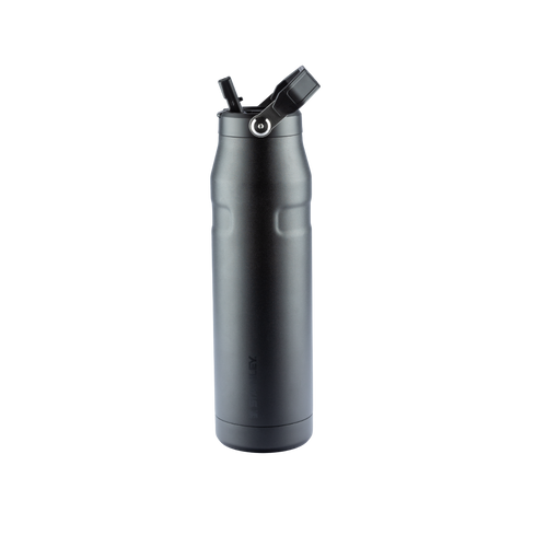 Garrafa Térmica Aerolight Flip Straw Heat Wave Black | 1.1L