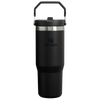 Modelo 4 - Copo térmico Stanley preto com alça e tampa.