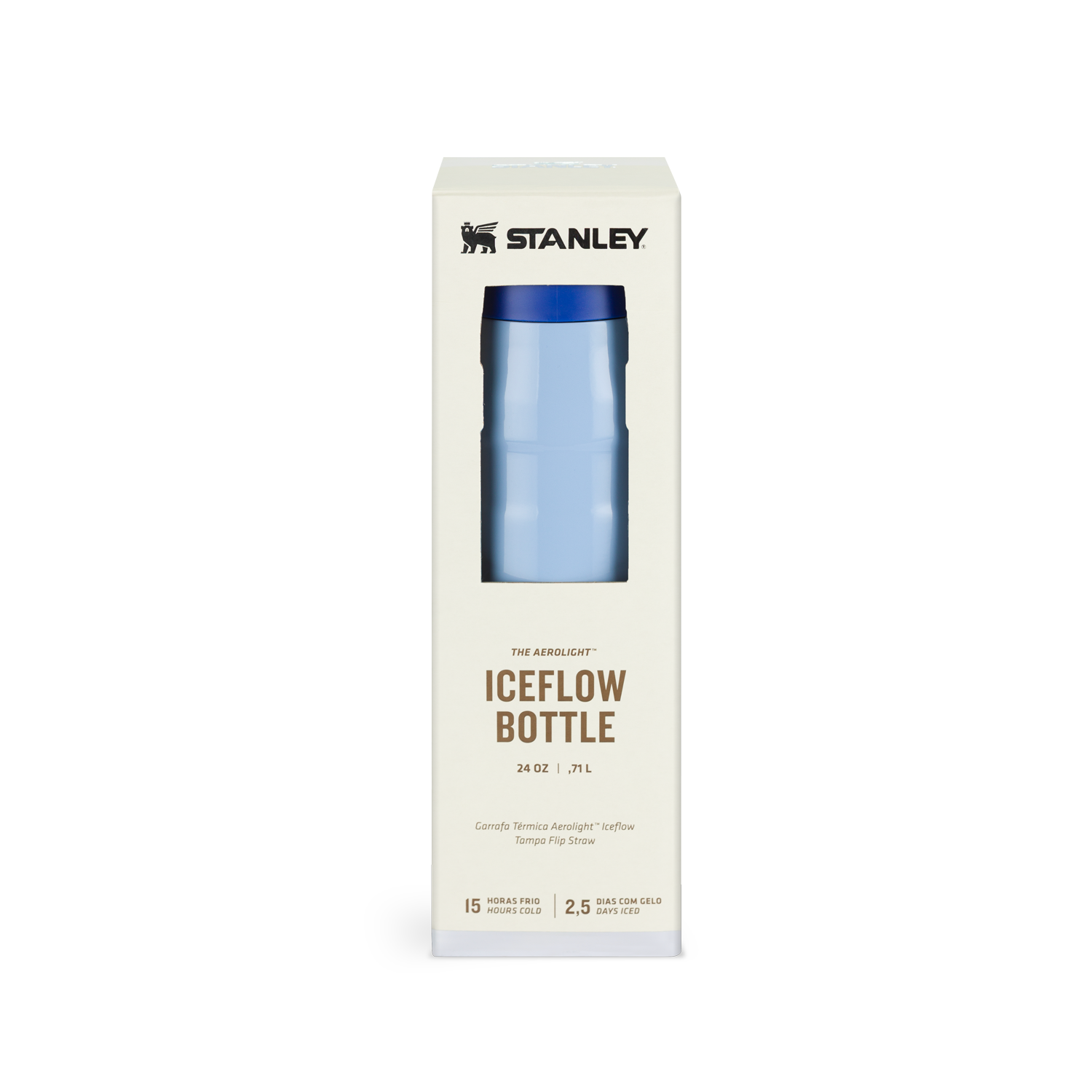 Garrafa Térmica Aerolight Flip Straw Cornflower Gloss | 710ml