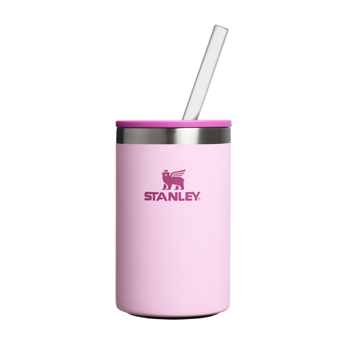 Can Cooler com canudo Cherry Blossom | 296ML