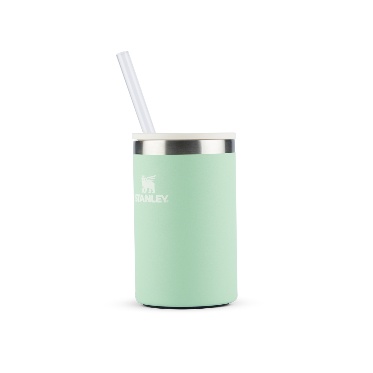 Can Cooler com canudo Pistachio | 296ML