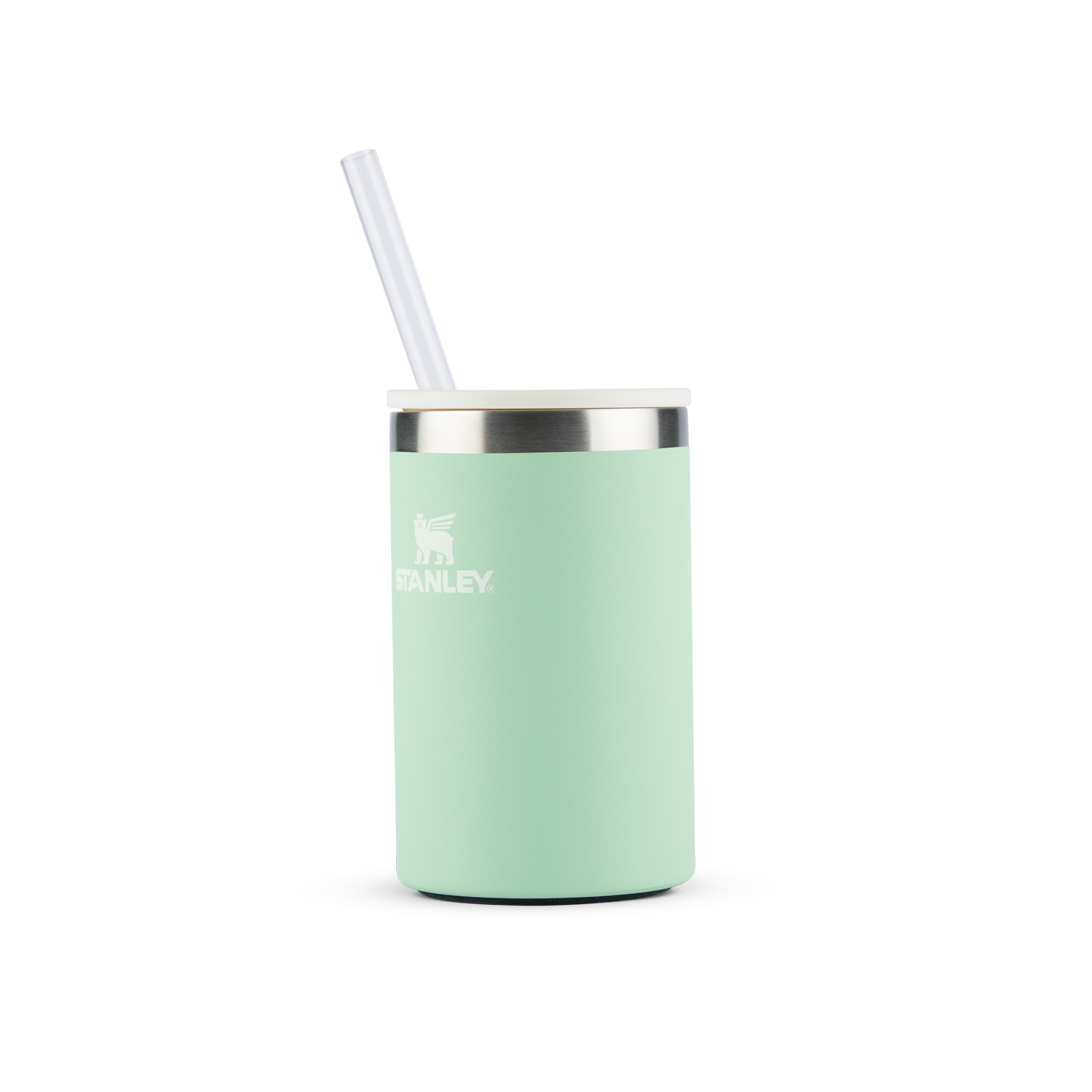 Can Cooler com canudo Pistachio | 296ML