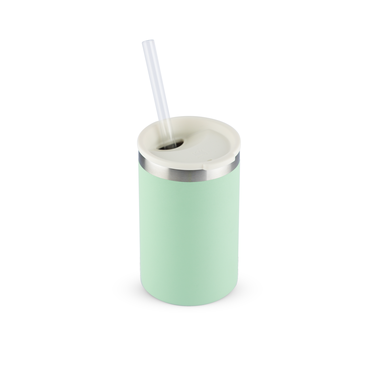 Can Cooler com canudo Pistachio | 296ML