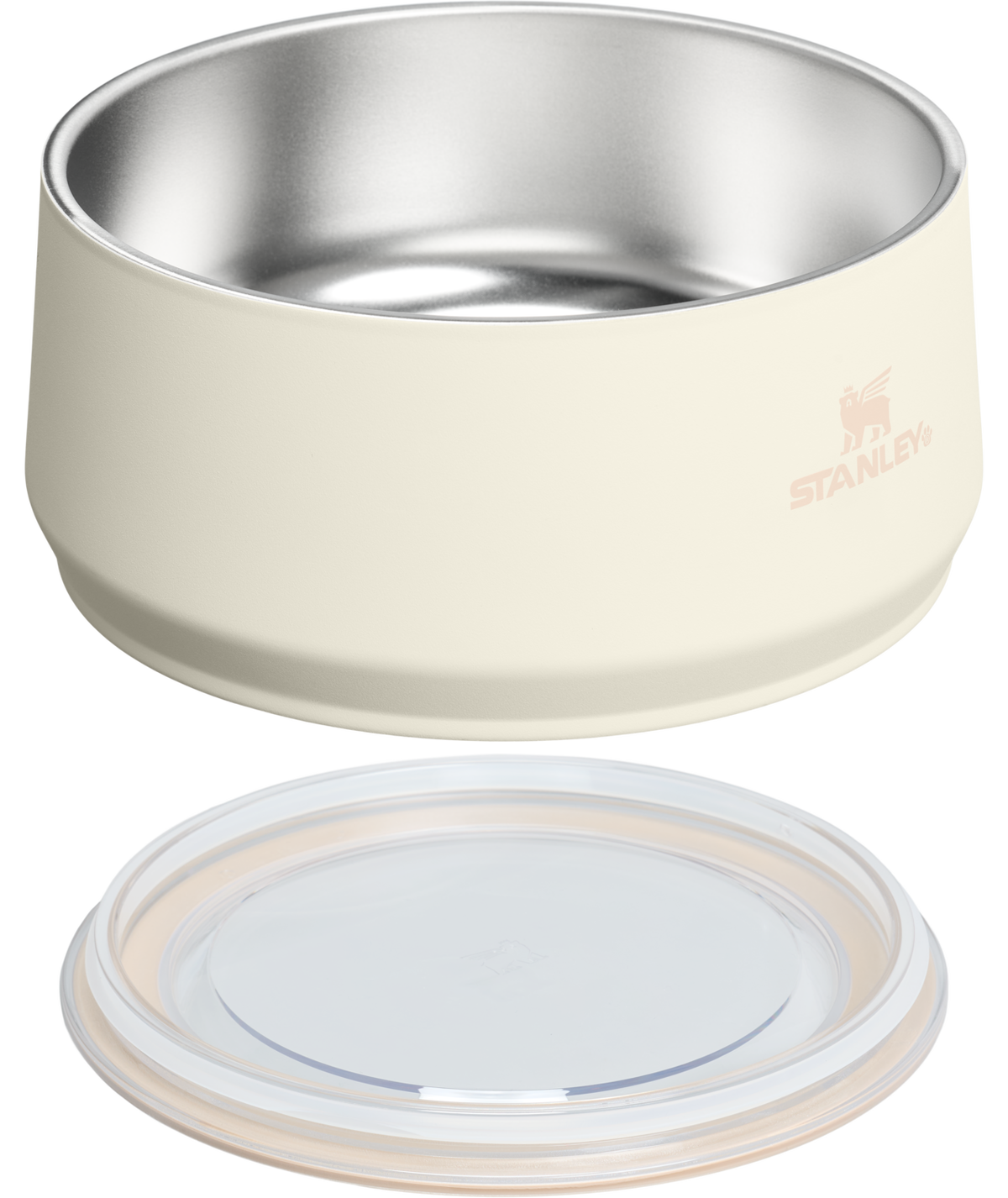 Bebedouro e Comedouro Pet Bowl Cream | 1.4L