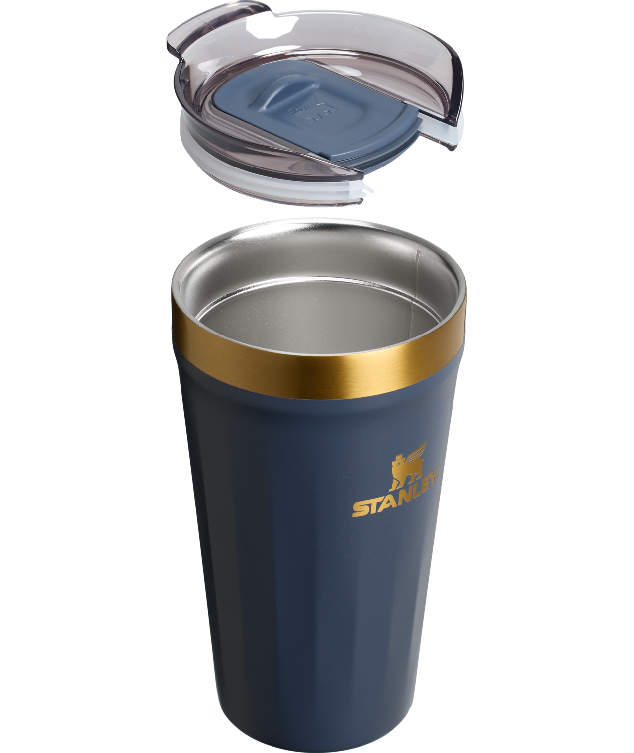 Copo Texturizado Com Tampa Twilight Gold | 473ml