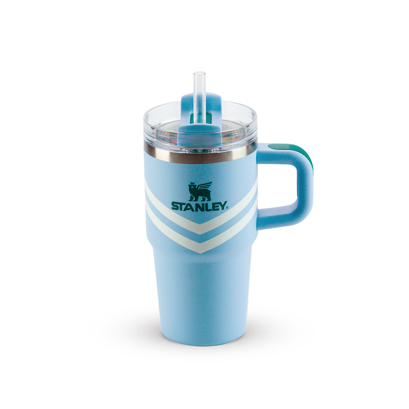 Copo Quencher Com Alça Cornflower Chevron Stanley | 591ml