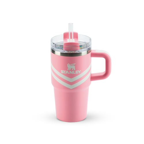 Copo Quencher Com Alça Plumeria Chevron Stanley | 591ml