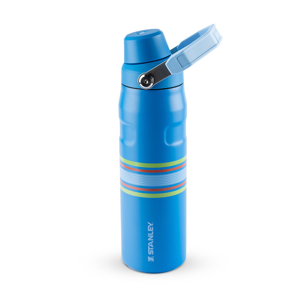 Garrafa Térmica Aerolight Fast Flow Varsity Azure Stripes | 710ml