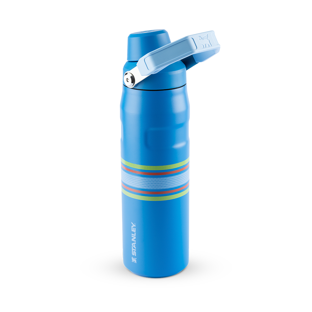 Garrafa Térmica Aerolight Fast Flow Varsity Azure Stripes | 710ml