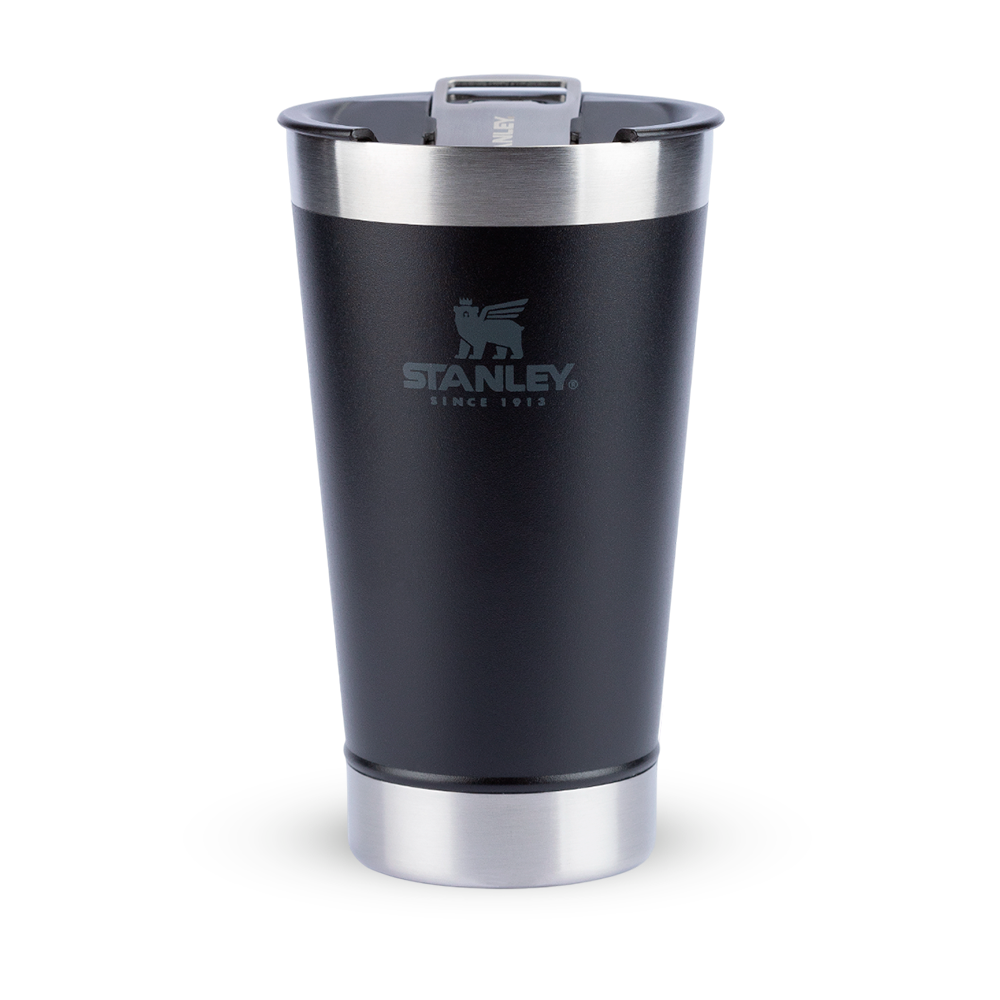 Copo Térmico de Cerveja (com tampa) Stanley Matte Black | 473ML