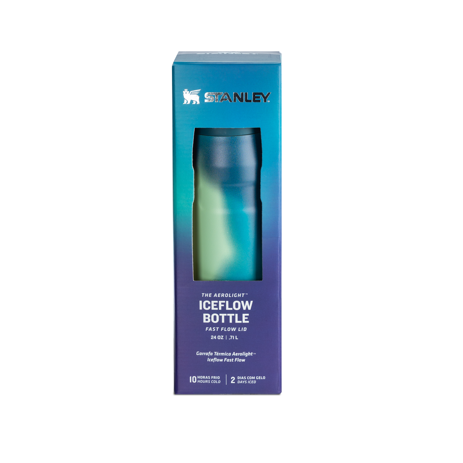 Garrafa Térmica Aerolight Fast Flow Coastal Teal Motion New Frequency | 710ml