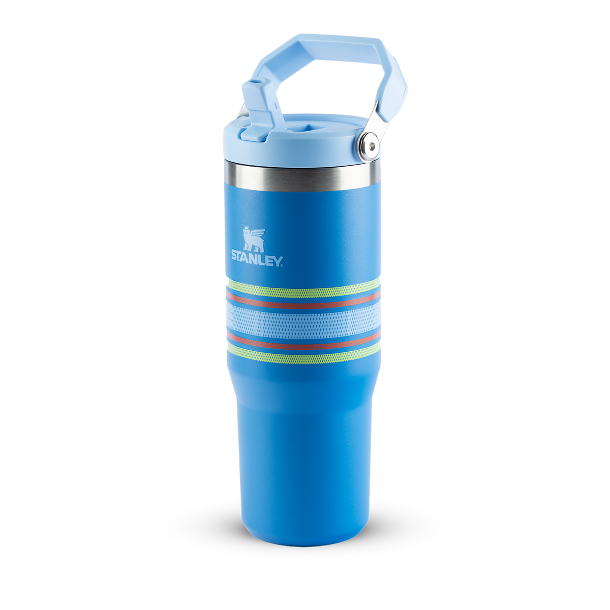Tumbler Térmico Flip Straw Varsity Azure Stripes | 887ml