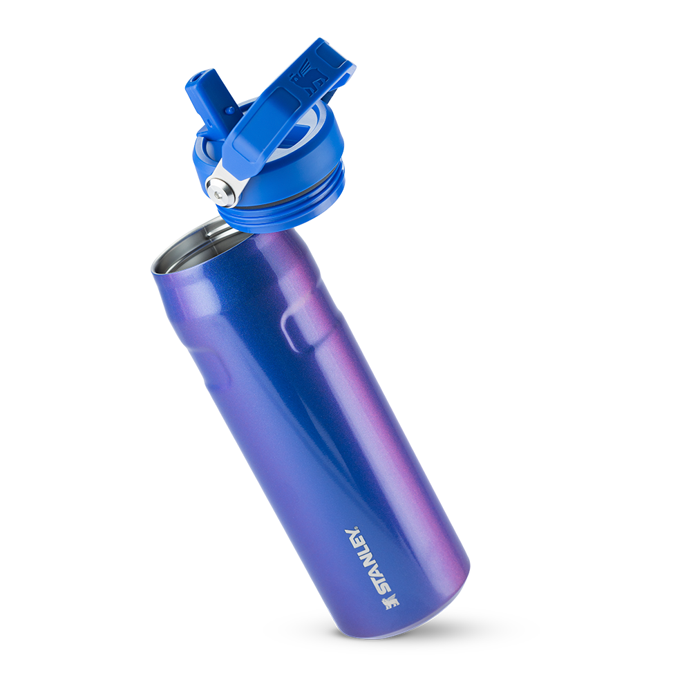 Garrafa Térmica Aerolight Flip Straw Stanley Sapphire Shimmer | 710ML
