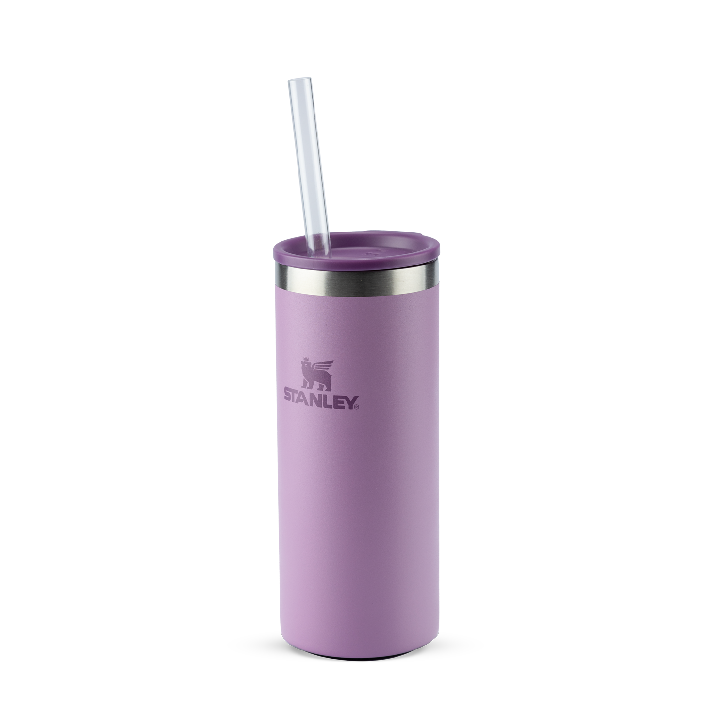 Can Cooler Slim com canudo Lilac | 296ML