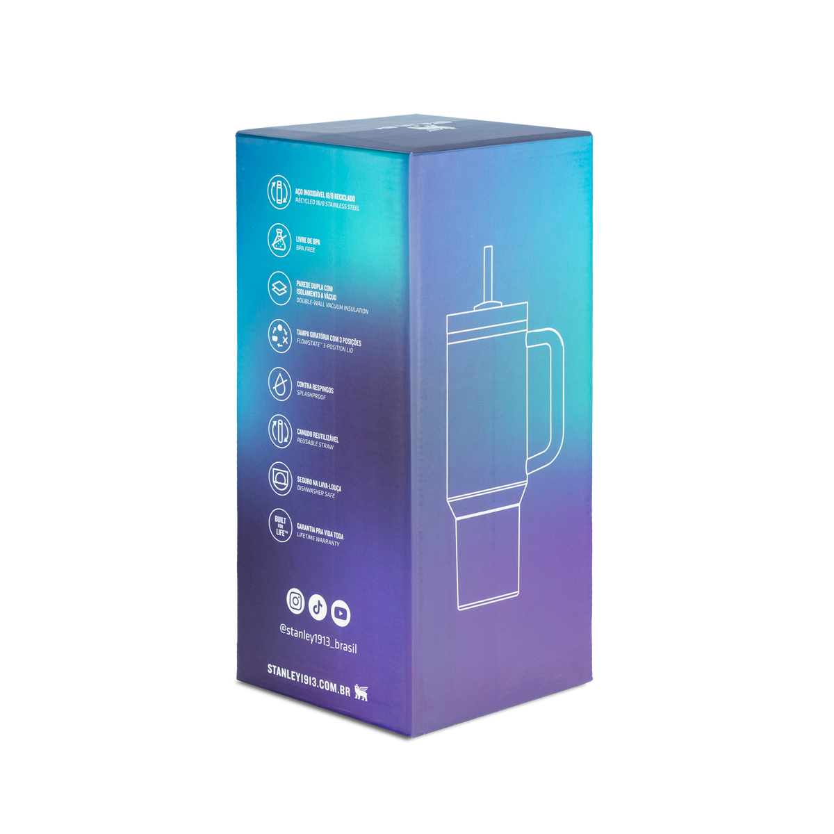 Copo Quencher Periwinkle Shimmer New Frequency | 1.18L