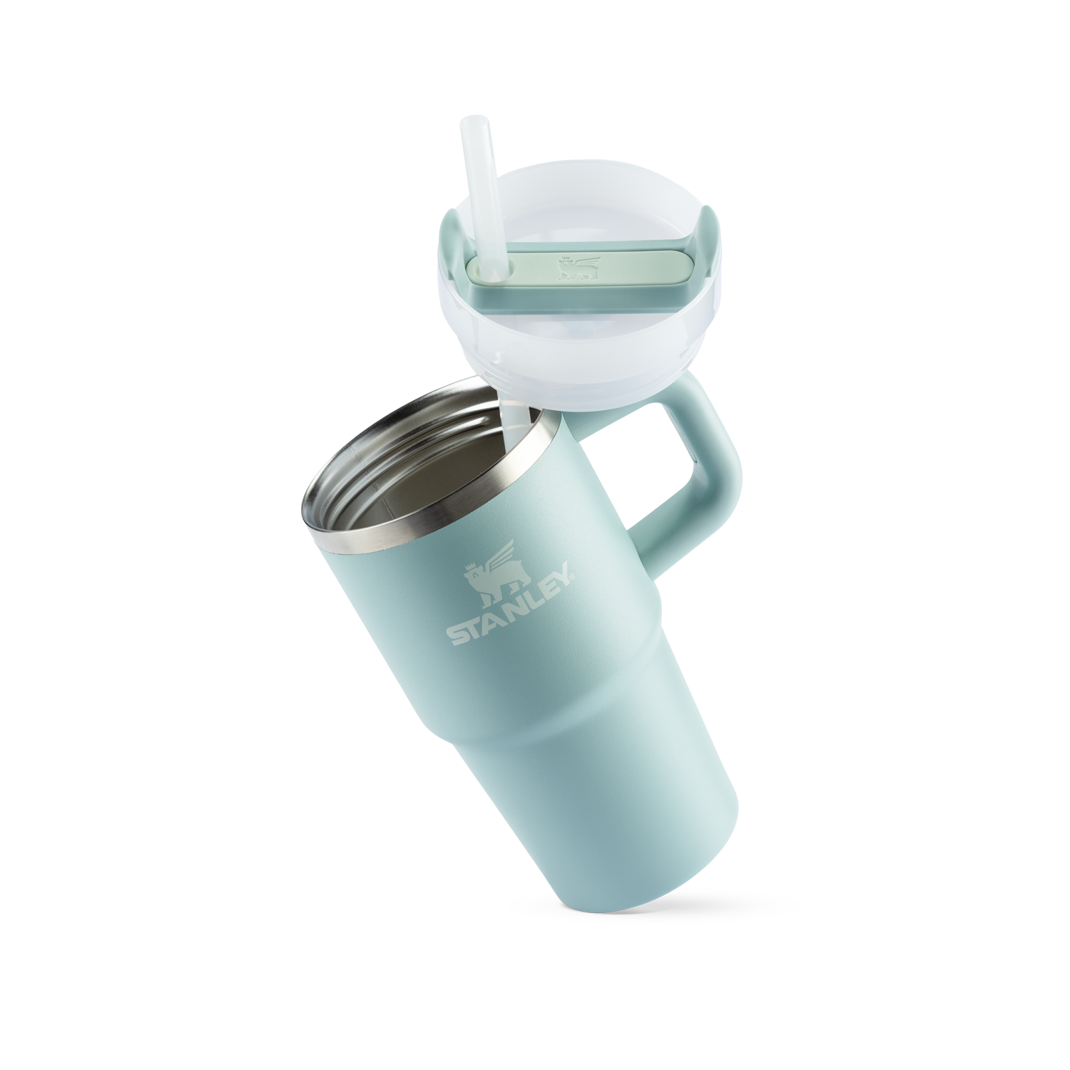 Copo Quencher Com Alça Sea Foam Stanley | 591ml